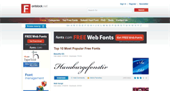 Desktop Screenshot of fontstock.net